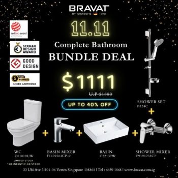 BRAVAT-11.11-Complete-Bathroom-Bundle-Deal-350x350 7 Nov 2023 Onward: BRAVAT 11.11 Complete Bathroom Bundle Deal