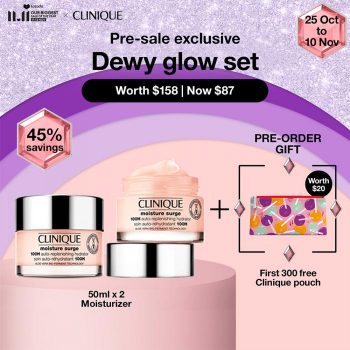 Clinique-Lazada-11.11-Promotion-350x350 25 Oct-10 Nov 2023: Clinique Lazada 11.11 Promotion