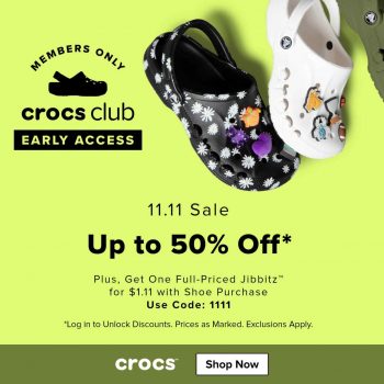 Crocs-11.11-Sale-350x350 10-16 Nov 2023: Crocs 11.11 Sale