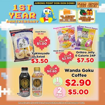 DON-DON-DONKI-First-Anniversary-Special-350x350 17-30 Nov 2023: DON DON DONKI First Anniversary Special