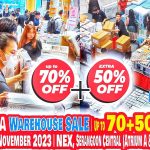 20-26 Nov 2023: Bedding & Home Décor Warehouse Sale! Up to 70% OFF+Extra 50% Discounts on HOOGA, AKEMI & CANNON