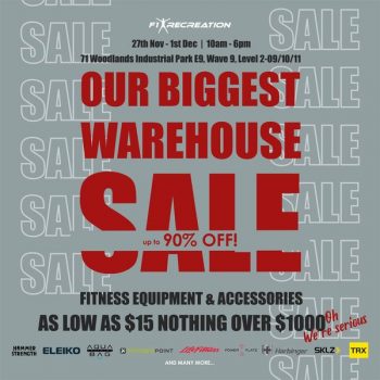 F1-RECREATION-Warehouse-Sale-350x350 27 Nov-1 Dec 2023: F1 RECREATION Warehouse Sale! (Cancelled)