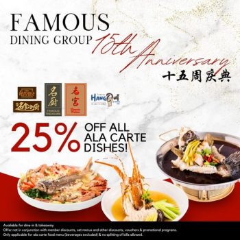 Famous-Kitchen-Anniversary-Special-350x350 Now till 31 Dec 2023: Famous Kitchen Anniversary Special