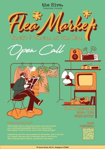Flea-Market-Thrift-Thrive-@-the-Hive-350x494 11 Nov 2023: Flea Market: Thrift & Thrive @ the Hive