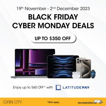 Gain-City-Black-Friday-Sale-350x350 19 Nov-2 Dec 2023: Gain City Black Friday Sale