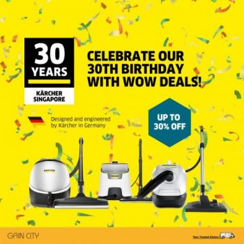Gain-City-Karchers-30th-Birthday-with-WOW-Deals-350x350 9 Nov 2023 Onward: Gain City Karcher's 30th Birthday with WOW Deals