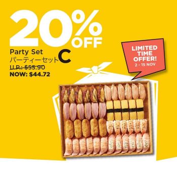 Genki-Sushi-20-OFF-Party-Set-Promotion-350x350 2-15 Nov 2023: Genki Sushi 20% OFF Party Set Promotion