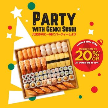 Genki-Sushi-Festive-Sets-Takeaway-Platters-Up-To-20-OFF-Promotion-350x350 16-30 Nov 2023: Genki Sushi Festive Sets & Takeaway Platters Up To 20% OFF Promotion