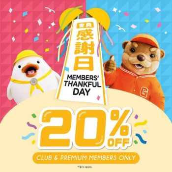 Genki-Sushi-Members-Thankful-Day-20-OFF-Promotion-350x350 6 Dec 2023: Genki Sushi Members Thankful Day 20% OFF Promotion
