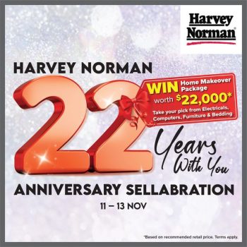 Harvey-Norman-22nd-Anniversary-Sellabration-at-Millenia-Walk-Flagship-350x350 11-13 Nov 2023: Harvey Norman 22nd Anniversary Sellabration at Millenia Walk Flagship