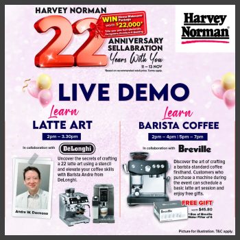 Harvey-Norman-22nd-Anniversary-Sellabration-at-Millenia-Walk-Flagship-6-350x350 11-13 Nov 2023: Harvey Norman 22nd Anniversary Sellabration at Millenia Walk Flagship