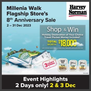Harvey-Norman-Anniversary-Sale-Event-350x350 2-31 Dec 2023: Harvey Norman Anniversary Sale Event