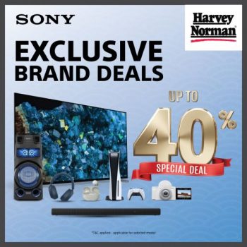 Harvey-Norman-Sony-Exclusive-Brand-Deals-350x350 Now till 7 Dec 2023: Harvey Norman Sony Exclusive Brand Deals