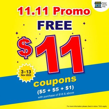 Japan-Home-11.11-Free-11-Coupons-Promotion-350x350 3-13 Nov 2023: Japan Home 11.11 Free $11 Coupons Promotion