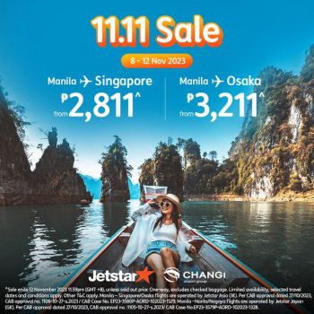 Jetstar-Special-Deal-350x350 Now till 12 Nov 2023: Jetstar 11.11 Sale