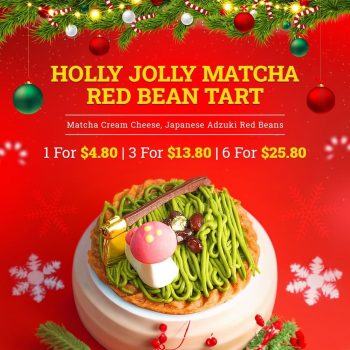 Kazo-Holly-Jolly-Red-Bean-Tart-Special-350x350 21 Nov 2023 Onward: Kazo Holly Jolly Red Bean Tart Special