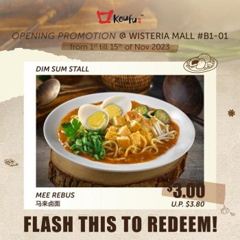 Koufu-Opening-Promotion-at-Wisteria-Mall-1-350x350 1-15 Nov 2023: Koufu Opening Promotion at Wisteria Mall