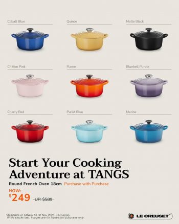 Le-Creuset-Special-Deal-at-Tangs-350x438 27-30 Nov 2023: Le Creuset Special Deal at Tangs