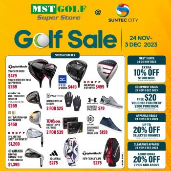 MST-Golf-Suntec-City-Golf-Sale-350x350 24 Nov-3 Dec 2023: MST Golf Golf Sale at Suntec City