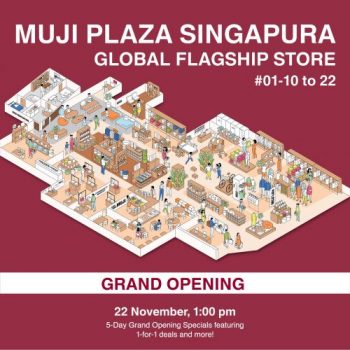 MUJI-Plaza-Singapura-5-Day-Grand-Opening-Specials-350x350 22-26 Nov 2023: MUJI 5-Day Grand Opening Specials at Plaza Singapura