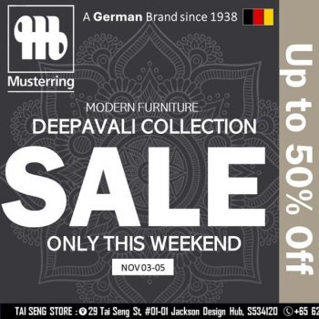 Musterring-Tai-Seng-Deepavali-Collection-Sale-350x350 3-5 Nov 2023: Musterring Tai Seng Deepavali Collection Sale