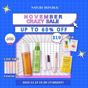 Nature-Republic-November-Crazy-Sale-350x350 15 Nov 2023: Nature Republic November Crazy Sale
