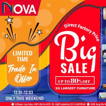 Nova-Furnishing-Tradehub-Direct-Factory-Price-Big-Sale-350x350 1-3 Dec 2023: Nova Furnishing Tradehub Direct Factory Price Big Sale