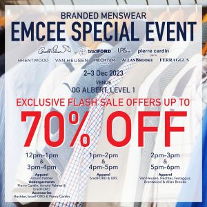 OG-Albert-Branded-Menswear-Flash-Sale 2-3 Dec 2023: OG Branded Menswear Flash Sale