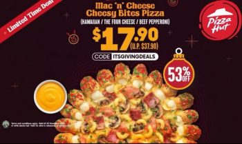 Pizza-Hut-Mac-n-Cheese-Cheesy-Bites-Pizza-for-17.90-Promotion-350x209 Now till 23 Nov 2023: Pizza Hut Mac 'n' Cheese Cheesy Bites Pizza for $17.90 Promotion