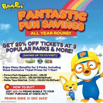 Pororo-Park-Fantastic-Fun-Savings-Special-350x350 16 Nov-31 Dec 2023: Pororo Park Fantastic Fun Savings Special