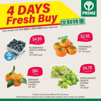 Prime-Supermarket-4-Days-Fresh-Buy-Promotion-350x350 17-20 Nov 2023: Prime Supermarket 4 Days Fresh Buy Promotion