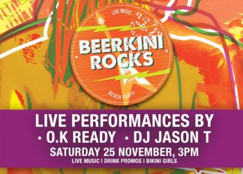 Rock-out-to-live-music-on-the-beach-at-Beerkini-Rocks-350x250 25 Nov 2023: Rock out to live music on the beach at Beerkini Rocks