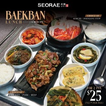 Seorae-Baekban-Lunch-Set-Promotion-350x350 8 Nov 2023 Onward: Seorae Baekban Lunch Set Promotion