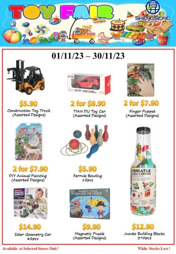 Sheng-Siong-Supermarket-Toy-Fair-350x506 1-30 Nov 2023: Sheng Siong Supermarket Toy Fair