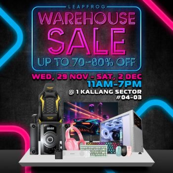 SonicGear-Leapfrogs-Warehouse-Sale-350x350 29 Nov-2 Dec 2023: SonicGear Leapfrog’s Warehouse Sale