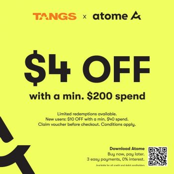 TANGS-Pay-with-Atome-4-OFF-Promotion-350x350 14 Nov 2023 Onward: TANGS Pay with Atome $4 OFF Promotion