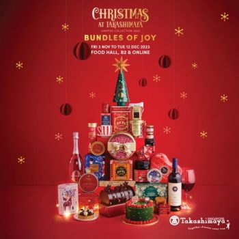 Takashimaya-Christmas-Hampers-Special-350x350 3 Nov-13 Dec 2023: Takashimaya Christmas Hampers Special
