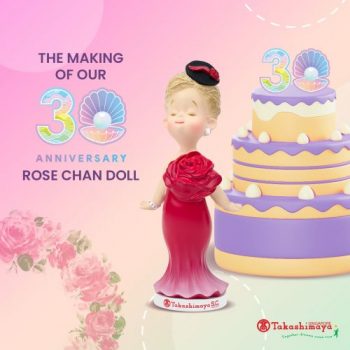 Takashimaya-Limited-Edition-Rose-Chan-Doll-Redemption-Promotion-350x350 15 Nov 2023 Onward: Takashimaya Limited Edition Rose Chan Doll Redemption Promotion