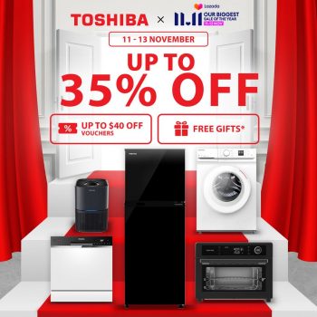 Toshiba-Double-11-Mega-Sale-350x350 11-13 Nov 2023: Toshiba Double 11 Mega Sale