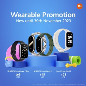 Xiaomi-and-Redmi-Wearable-Promotion-350x350 Now till 30 Nov 2023: Xiaomi and Redmi Wearable Promotion