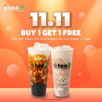 itea-11.11-Buy-1-Get-1-Free-Promotion-for-the-First-11.11-Customers-350x350 11 Nov 2023: itea 11.11 Buy 1 Get 1 Free Promotion for the First 11.11 Customers