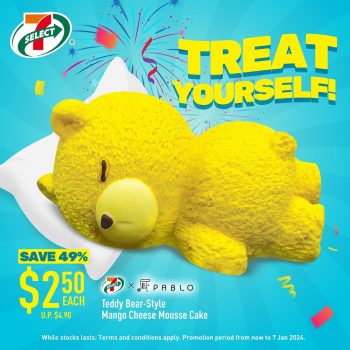 7-Eleven-Pablo-Bear-Dessert-Cake-Promo-350x350 27 Dec 2023-7 Jan 2024: 7-Eleven Pablo Bear Dessert Cake Promo