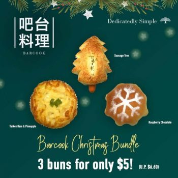 Barcook-Bakery-Christmas-Bun-Bundle-3-Buns-for-5-Promotion-350x350 5 Dec 2023 Onward: Barcook Bakery Christmas Bun Bundle 3 Buns for $5 Promotion