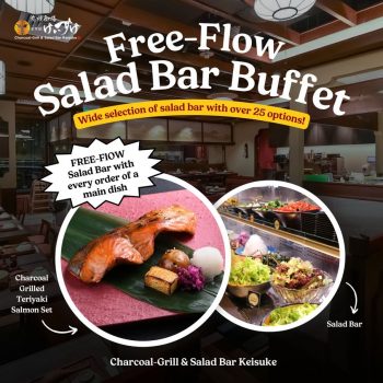 Charcoal-grill-Salad-Bar-Keisuke-Free-Flow-Salad-Bar-Buffet-350x350 13 Dec 2023 Onward: Charcoal-grill & Salad Bar Keisuke  Free Flow Salad Bar Buffet