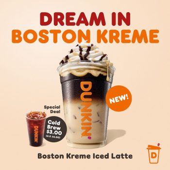 Dunkin-Donuts-Dream-in-Boston-Kreme-Special-350x350 9-31 Dec 2023: Dunkin' Donuts Dream in Boston Kreme Special