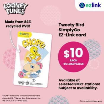 EZ-Link-Tweety-Bird-SimplyGo-EZ-Link-Card-Promo-350x352 11 Dec 2023 Onward: EZ-Link Tweety Bird SimplyGo EZ-Link Card Promo