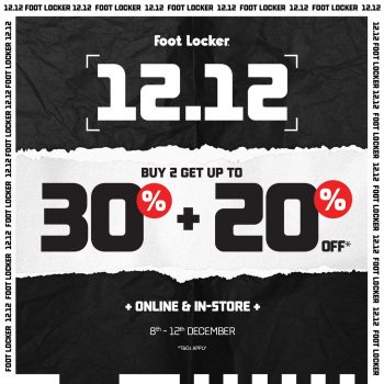 Foot-Locker-12.12-Sale-350x350 8-12 Dec 2023: Foot Locker 12.12 Sale