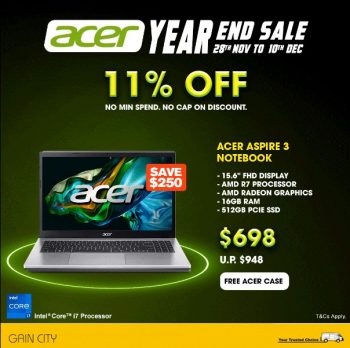 Gain-City-Acer-Year-End-Sale-350x348 28 Nov-10 Dec 2023: Gain City Acer Year End Sale