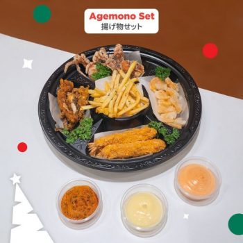 Genki-Sushi-Club-Premium-Members-Agemono-Set-and-Sukiyaki-Beef-Add-on-Christmas-Promotion-350x350 Now till 1 Jan 2024: Genki Sushi Club & Premium Members Agemono Set and Sukiyaki Beef Add-on Christmas Promotion