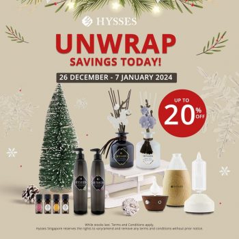 Hysses-20-off-Promo-350x350 28 Dec 2023 Onward: Hysses 20% off Promo